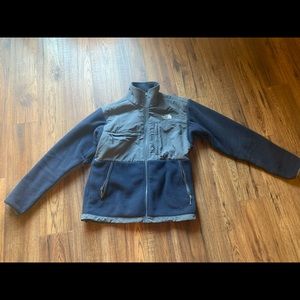 Northface men’s fleece size medium Navy/grey